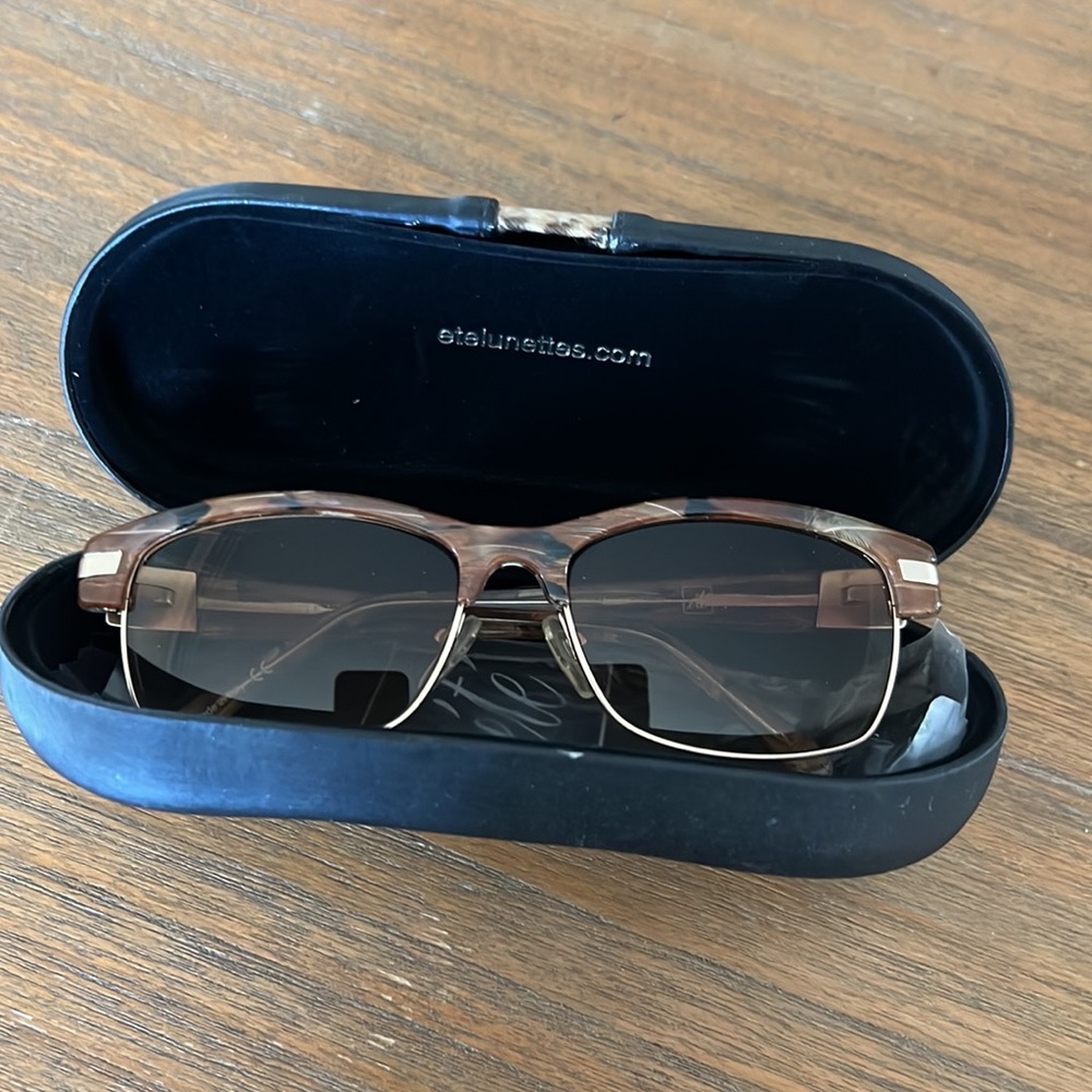 New Ete Tortoise Thecle Upupa Sunglasses Made in Italy - Picture 8 of 8